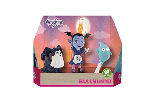 Bullyland 13124 - Spielfiguren-Set, Walt Disney Vampirina - Demi und Wolfie