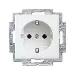 Busch-Jaeger 460264 SCHUKO Steckdosen-Einsatz C-914 alpinweiß Busch-balanceSISteckdose