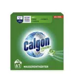 Calgon Hygiene+ Tabs Schutz vor Kalkablagerungen und Schmutz Wasserenthärter mit Hygieneschutz für die Waschmaschine 1 x 61 Tabs Unparfümiert