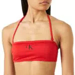 Calvin Klein Damen Bandeau Bikinioberteil Gepolstert