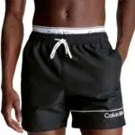 Calvin Klein Herren Badehose Lang - Schwarz