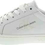 Calvin Klein Jeans Damen Sneaker Classic Laceup - Weiß