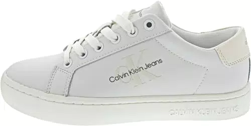 Calvin Klein Jeans Damen Sneaker Classic Laceup - Weiß