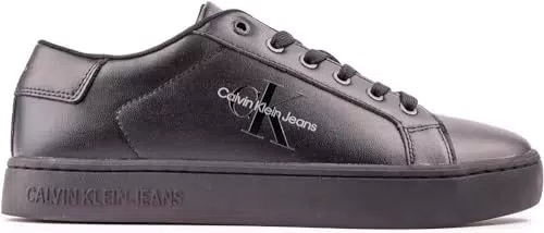 Calvin Klein Herren Sneaker mit Logo, Schwarz, Größe 44
