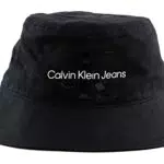 CALVIN KLEIN JEANS - Men's basic bucket hat with logo - Size One size