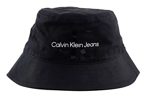 CALVIN KLEIN JEANS - Men's basic bucket hat with logo - Size One size