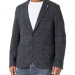camel active Herren Casual Sakko aus einem Baumwolljersey