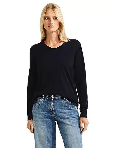 Cecil Damen Strickpullover - Night Sky Blue