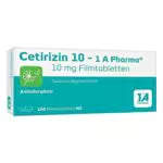 Cetirizin 10-1A Pharma 100 stk