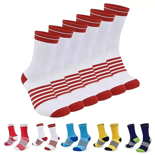 Grip Socken für Fußball, rutschfeste Sportsocken, atmungsaktiv