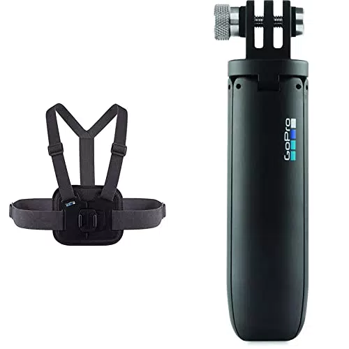 Chesty V2 - Performance Brustgurthalterung & Amazon Basics Kopfgurt für GoPro Actionkamera