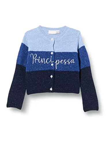 Chicco Baby Mädchen Strickjacke Cardigan - Blau
