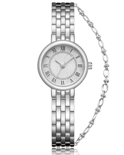 CIVO Damen Armbanduhr Edelstahl Analog Quarz - Wasserdicht & Elegant