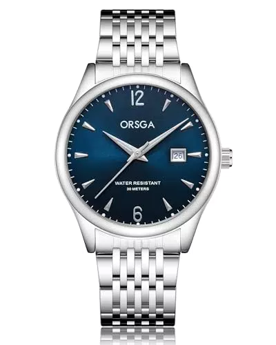 CIVO Herren Armbanduhr aus Edelstahl - Wasserdicht und Leuchtend