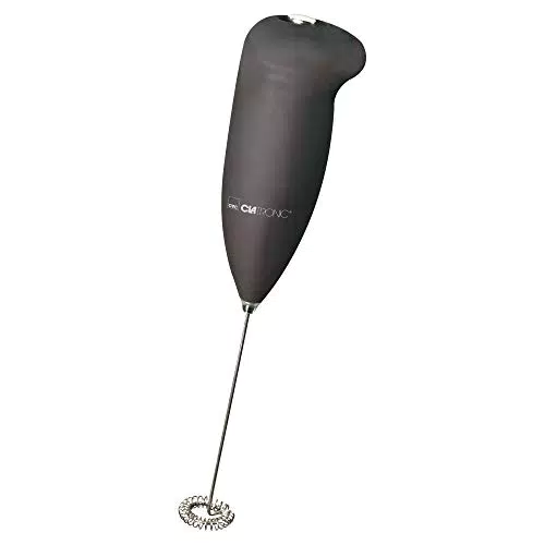 Clatronic Milchaufschäumer mit Soft Touch-Gehäuse aus Edelstahl