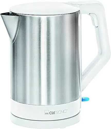 Clatronic Wasserkocher mit 1,5 Liter Fassungsvermögen und 2200 W Leistung