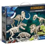 Clementoni Galileo Discovery Ausgrabungs-Set Dino Mega-Collection für kleine Forscher ab 7 Jahren