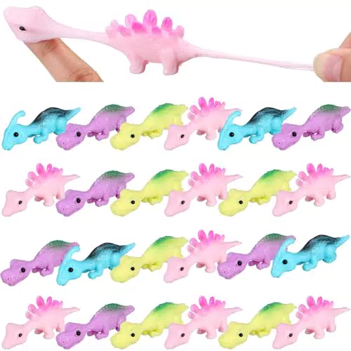 Dinosaurier-Fingerspielzeug aus Gummi für Kinder - Schleuder-Flugspiel & Partygeschenk