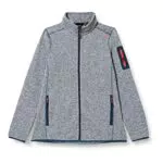 CMP Damen Weste - Knit-Tech-Qualität - Blauweiß