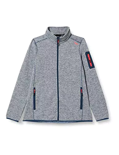 CMP Damen Weste - Knit-Tech-Qualität - Blauweiß