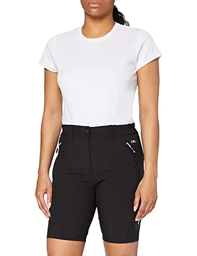 CMP Damen Stretch-Bermudashorts - Schwarz