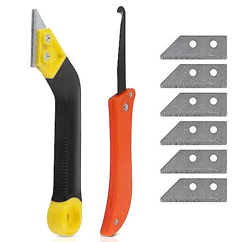 Fugenentferner für Wand- und Bodenfliesen mit Ersatzklingen - Effektives Werkzeug für Badezimmer und DIY-Projekte