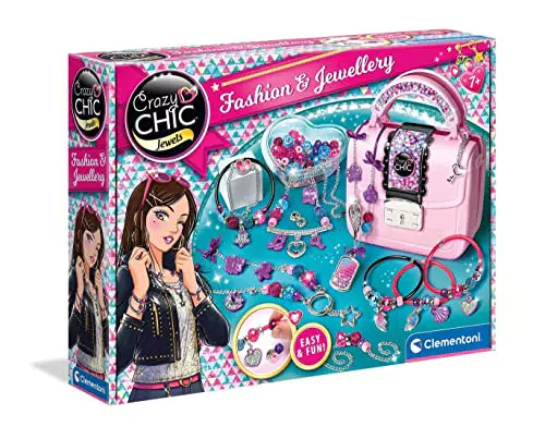 Clementoni - Kreatives Schmuck-Set für Kinder ab 7 Jahren