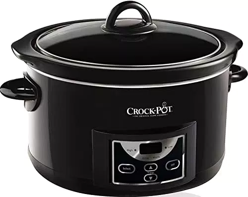 Crockpot Schongarer, 4, 7 l, programmierbare Zeitschaltuhr