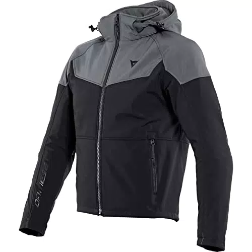 Dainese Ignite Tex Motorrad Textiljacke Schwarz/Grau 48
