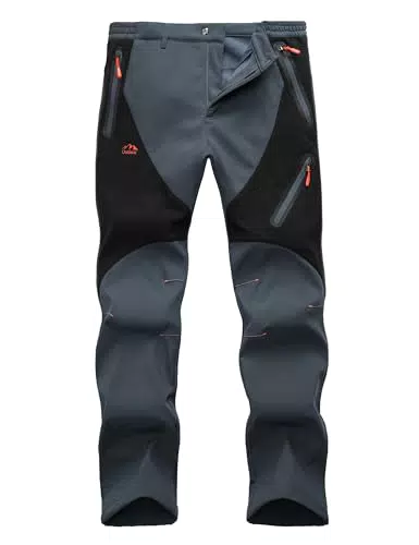Damen Outdoor-Wanderhose, wasserdichte Softshell-Hose