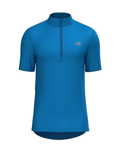 Herren Radtrikot von DANISH ENDURANCE - Kurzarmtrikot in Blau
