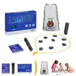 DAOUZL Magnetisches Schachspiel, Tisch-Magnetspiel Schach-Brettspiel