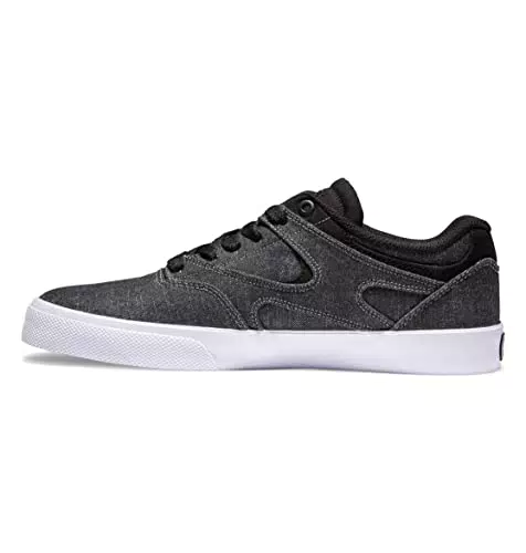 DC Shoes Herren Kalis Vulc Sneaker, Black/Grey/Grey