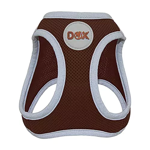 DDOXX Brustgeschirr Air Mesh, Step-In, reflektierend