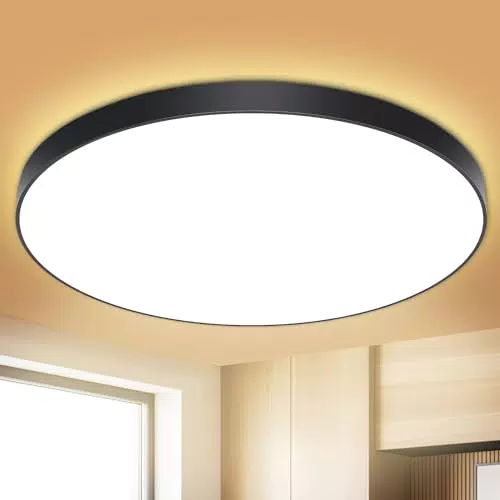 Deckenlampe LED Deckenleuchte Flach 24W, 4000K, 2000LM