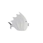 Deko Fisch in Stein-Optik - Hochwertige Dekoration für Zuhause