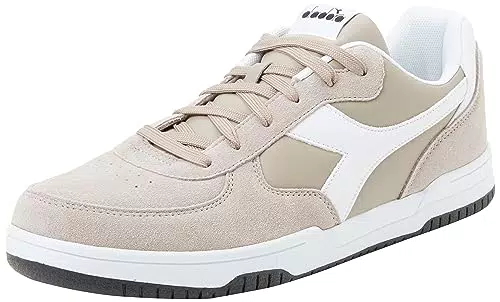 Diadora Unisex Raptor Low S Gymnastikschuh, Grey Cobblestone
