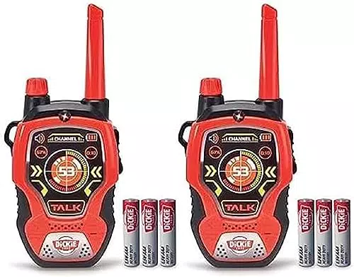 Dickie Toys Walkie Talkie Fun - Interaktive Spielzeug Walkie Talkies