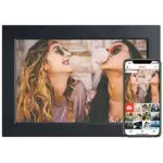 Elektronischer Fotorahmen mit WLAN und IPS Bildschirm - Digitaler Bilderrahmen 10,1 Zoll