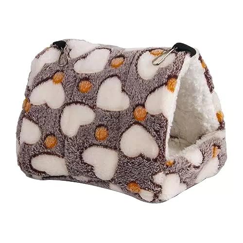 Ratten Hängematte für Kleintiere - Kuschelhöhle aus Plüsch