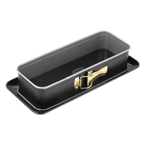 Springform Dr. Oetker Rechteckig mit Servierboden 30 x 12 cm - Emaille-Beschichtung & Antihaftbeschichtung