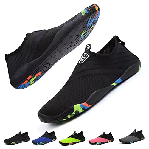 Barfußschuhe DRECAGE für Damen und Herren - Wasserschuhe rutschfest und atmungsaktiv