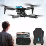 Quadrocopter Drohne mit 4K Kamera und 360° Propellerschutz - Ferngesteuertes Spielzeug für Kinder und Anfänger