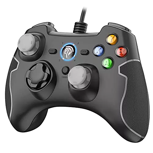 EasySMX PC Controller, Controller Joystick für Spiele mit Kabel mit Dual-Vibration