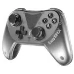 EasySMX Wireless Switch Controller mit Hall Joystick Controller für Switch/Switch Lite/- OLED mit Programmiere Taste&Doppelschalendesign&Dual Vibration&Turbo&Aufwecken&6 Achse Gyroskop-Schwarz
