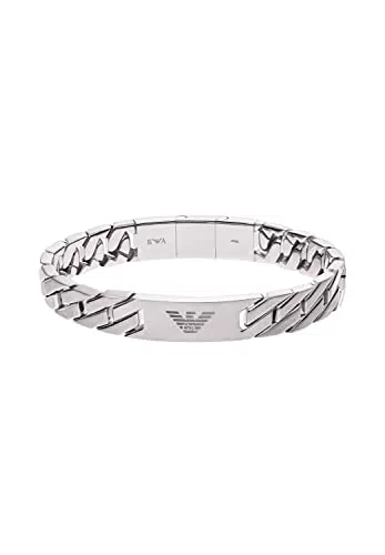 Armband Emporio Armani Heritage aus Edelstahl - Silbernes Armband