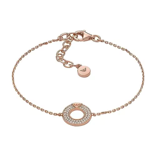 Emporio Armani Damenarmband, Sterling Silber Komponenten Armband