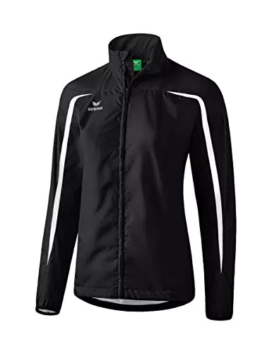 Erima Damen Laufjacke - Schwarz/Weiß - Größe 44