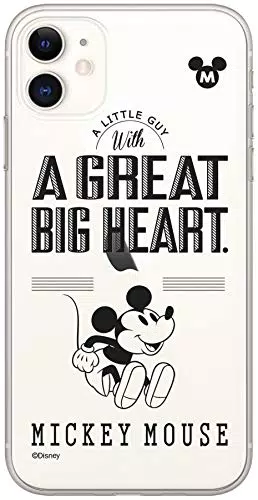 ERT GROUP Handyhülle für Apple iPhone 11 Original und offiziell Lizenziertes Disney Muster Mickey 006 optimal an die Form des Handy angepasst