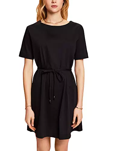 ESPRIT Jersey-Minikleid, 100% Baumwolle